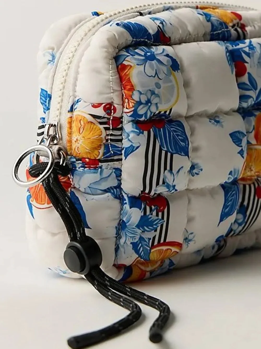 NWOT Free People FP Movement Printed Quilted Mini Case